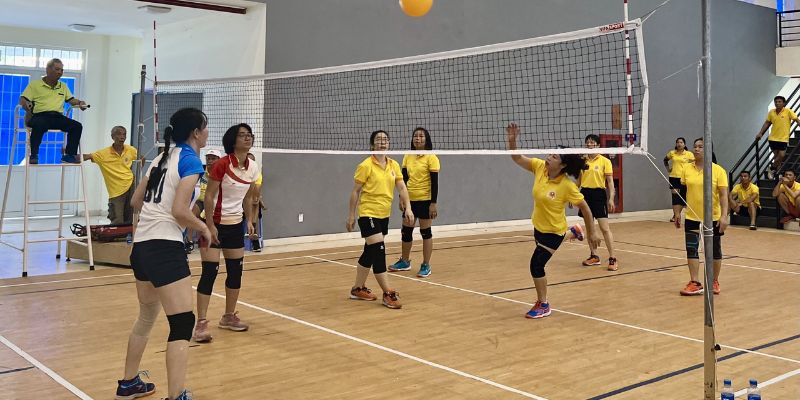 Luật chơi cơ bản bóng chuyền hơi là gì