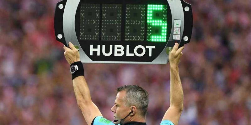 Vai trò cụ thể của Hublot trong các trận đấu bóng đá